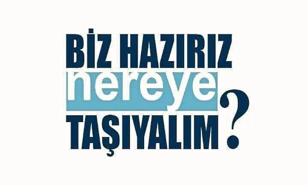 Taşınma planlamasını anlatan saha çalışması görseli